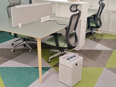 深圳某電子科技有限公司-新裝修辦公室租賃凈化器除甲醛